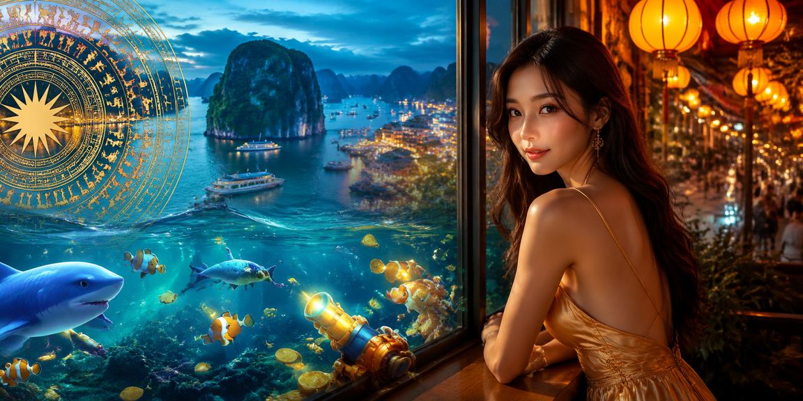 Người chơi thư giãn tại vịnh Hạ Long vừa thưởng thức cà phê vừa theo dõi kèo thể thao trực tuyến