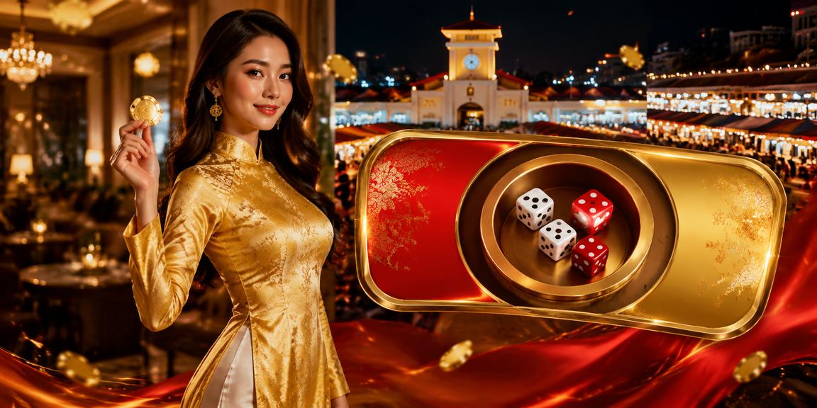 Người phụ nữ mặc áo dài chơi tài xỉu xúc xắc trực tuyến tại TP. Hồ Chí Minh